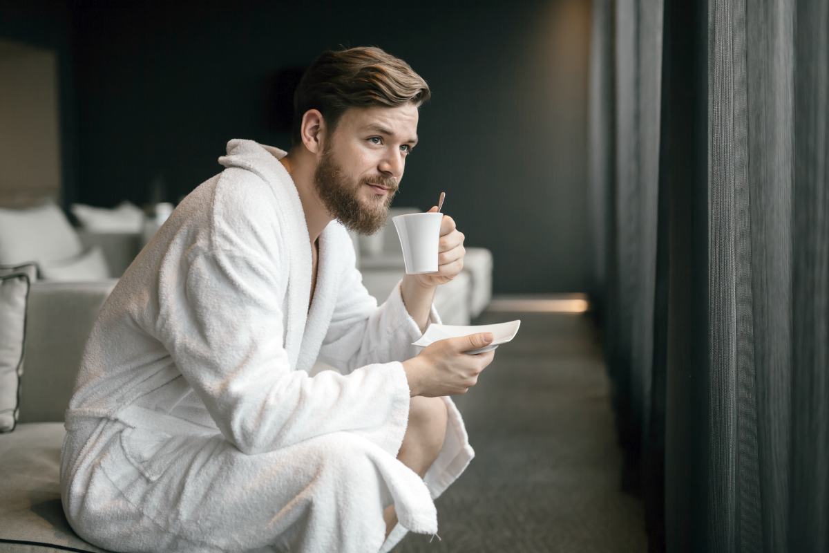 Mens Silk Dressing Gowns